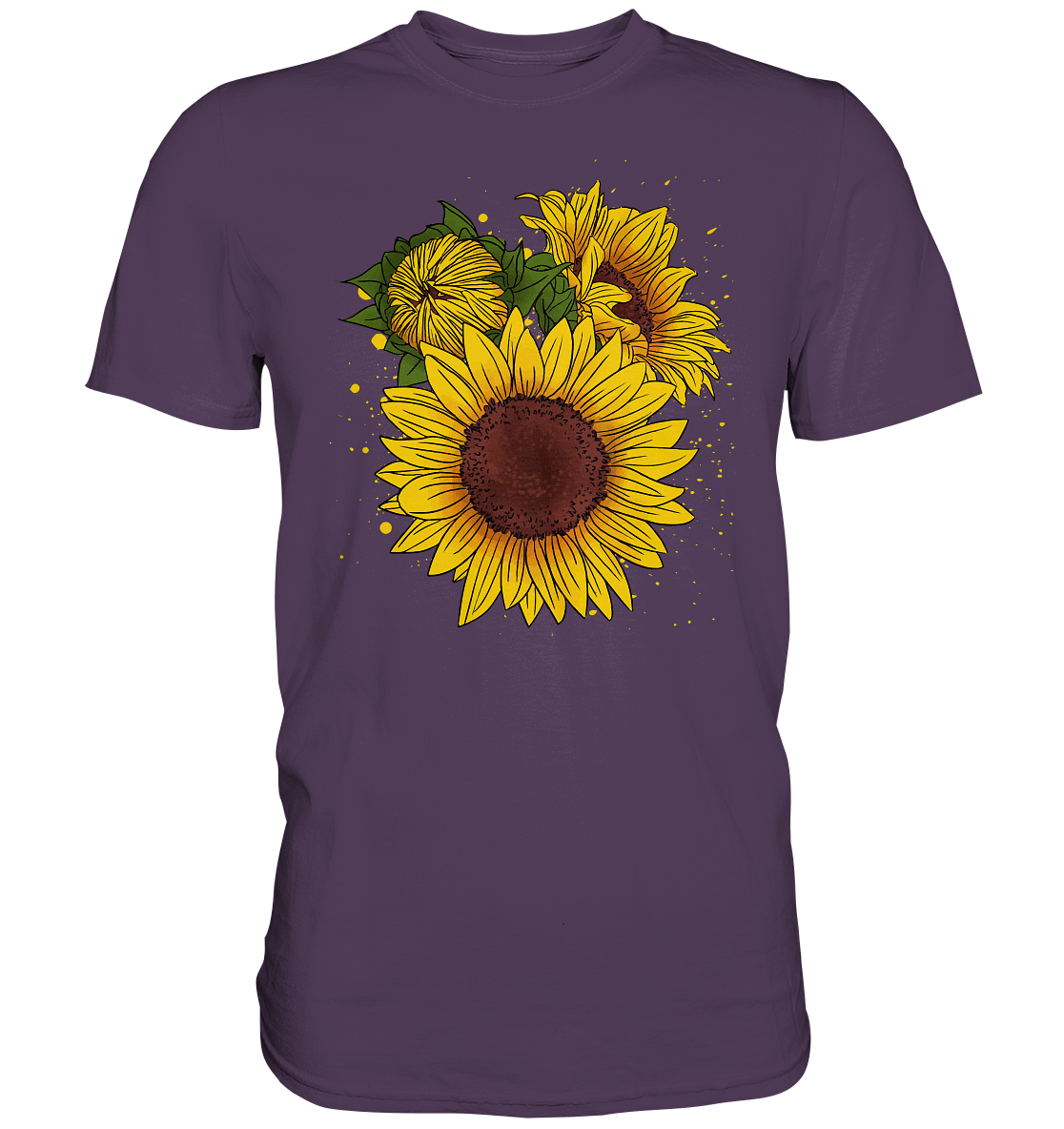 Sonnenblumen Shirt Garten Geschenk Gärtner