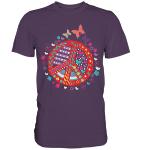 Peace Frauen Schmetterling T-Shirt