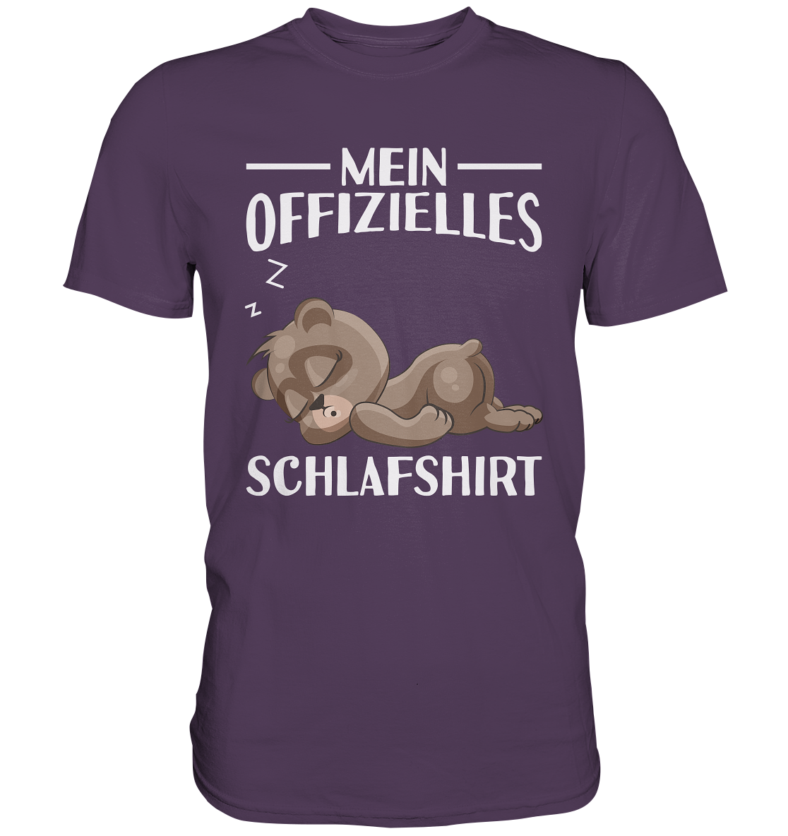 Offizielles Schlafshirt Nachthemd Schlafanzug Pyjama Bär T-Shirt