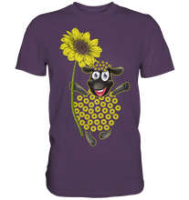 Laden Sie das Bild in den Galerie-Viewer, Schaf Sonnenblumen T-Shirt Lustiges Gärtner Geschenk Garten

