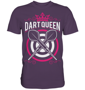 Dart Queen Darts Pfeil Dartscheibe Mädchen T-Shirt
