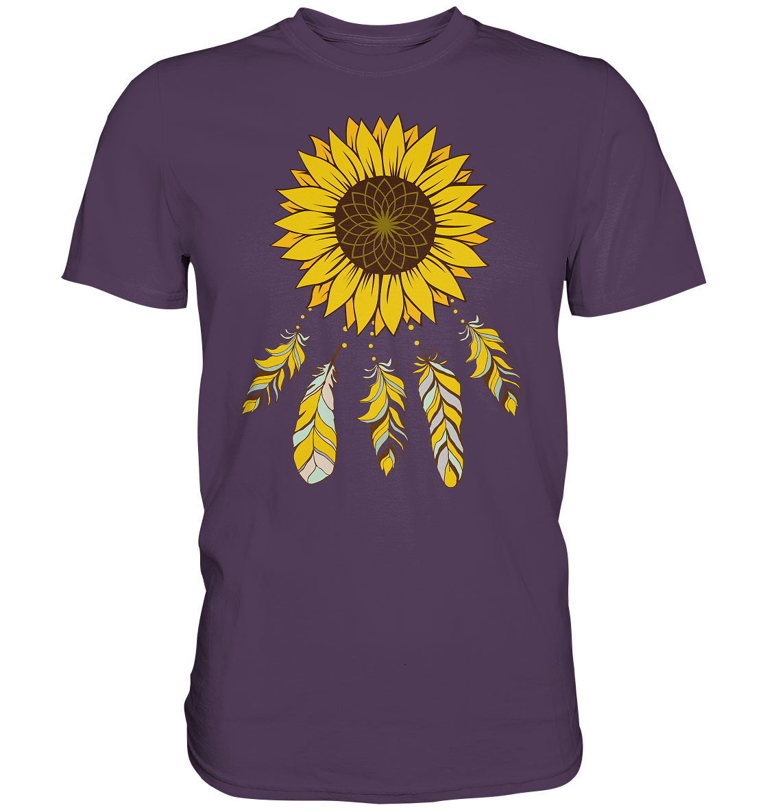 Traumfänger Sonnenblumen T-Shirt Garten Motiv Gärtner Geschenk