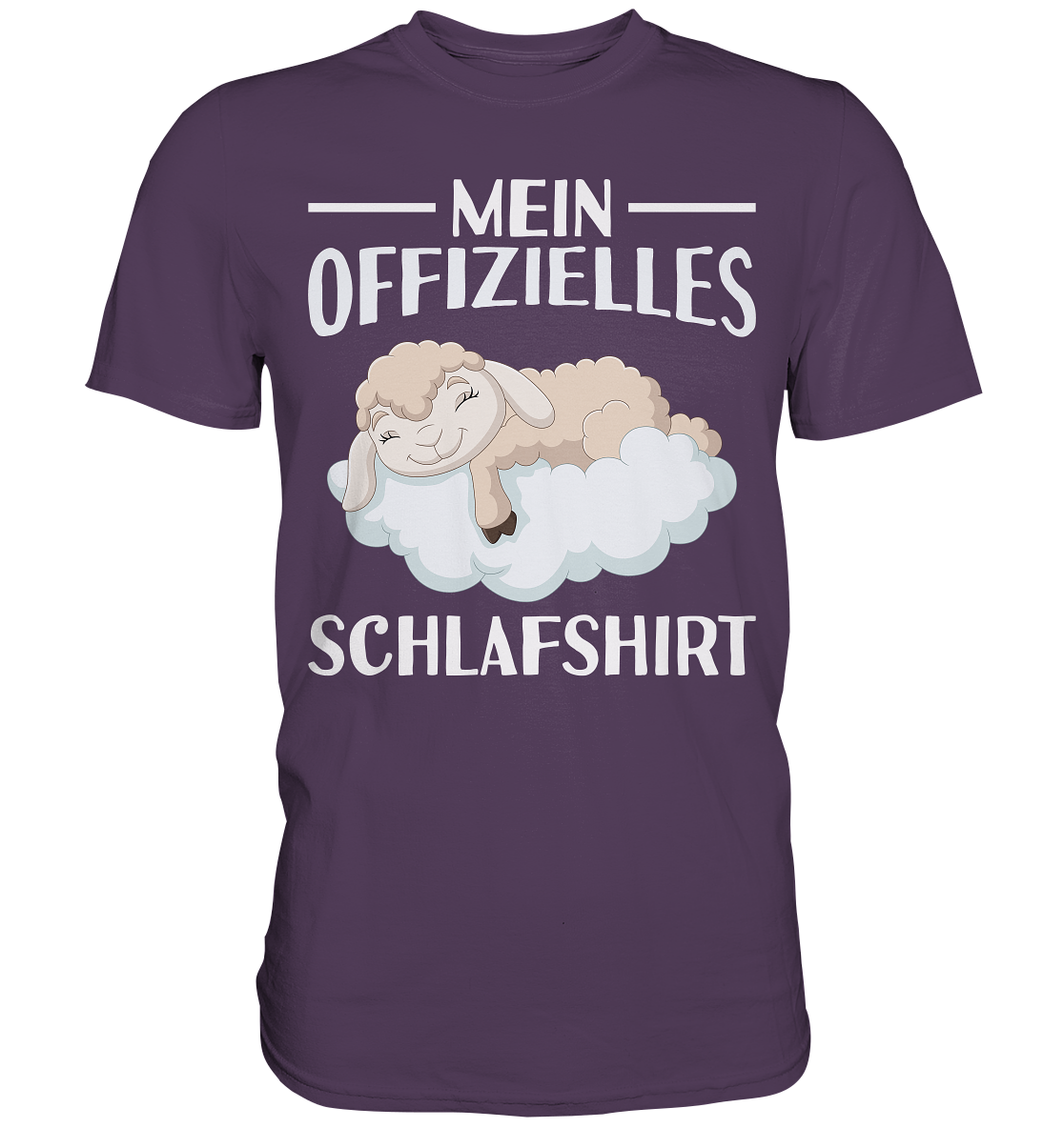 Offizielles Schlafshirt Nachthemd Schlafanzug Pyjama Schaf T-Shirt
