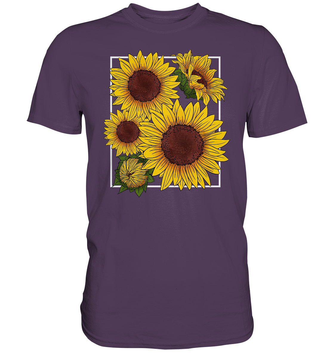 Sonnenblumen T-Shirt Gärtner Geschenk Garten