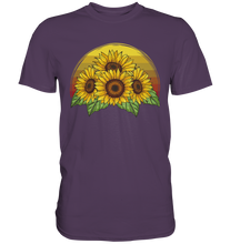 Laden Sie das Bild in den Galerie-Viewer, Retro Sonnenblumen T-Shirt Gärtner Geschenk
