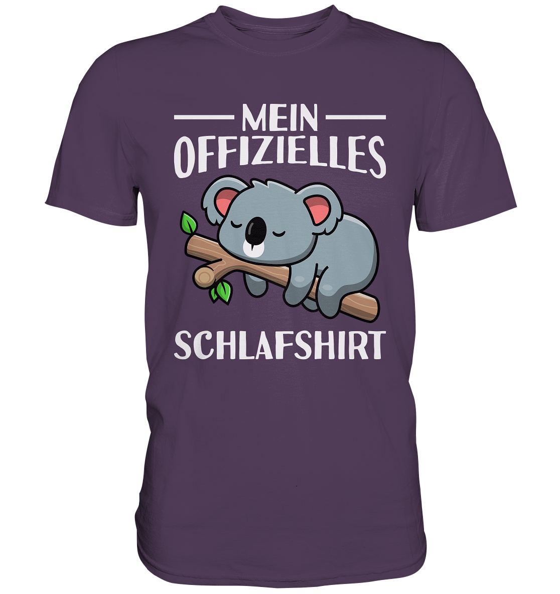 Offizielles Schlafshirt Nachthemd Schlafanzug Pyjama Koala T-Shirt