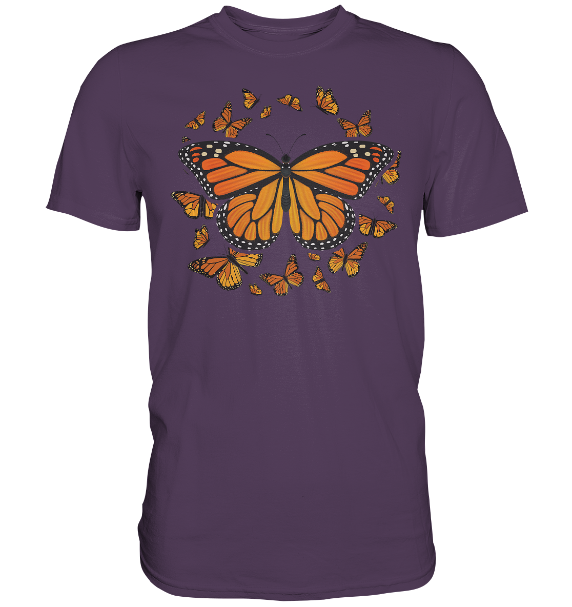 Frauen Monarch Schmetterling T-Shirt