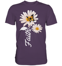 Laden Sie das Bild in den Galerie-Viewer, Glaube Frauen Schmetterling Faith T-Shirt
