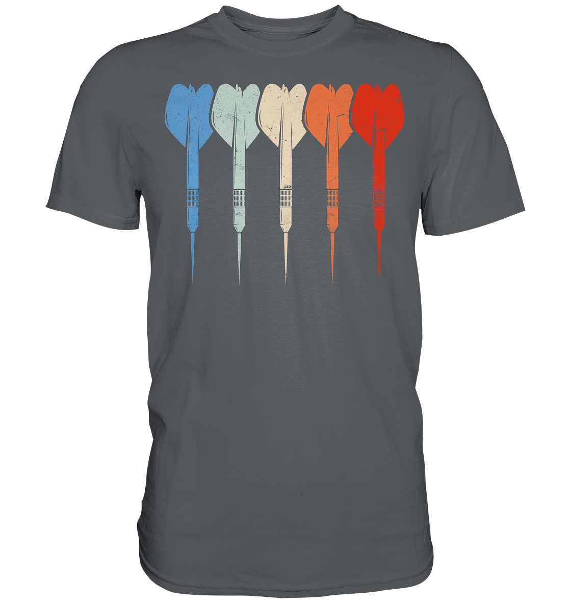 Vintage Darts Retro Dartpfeile T-Shirt