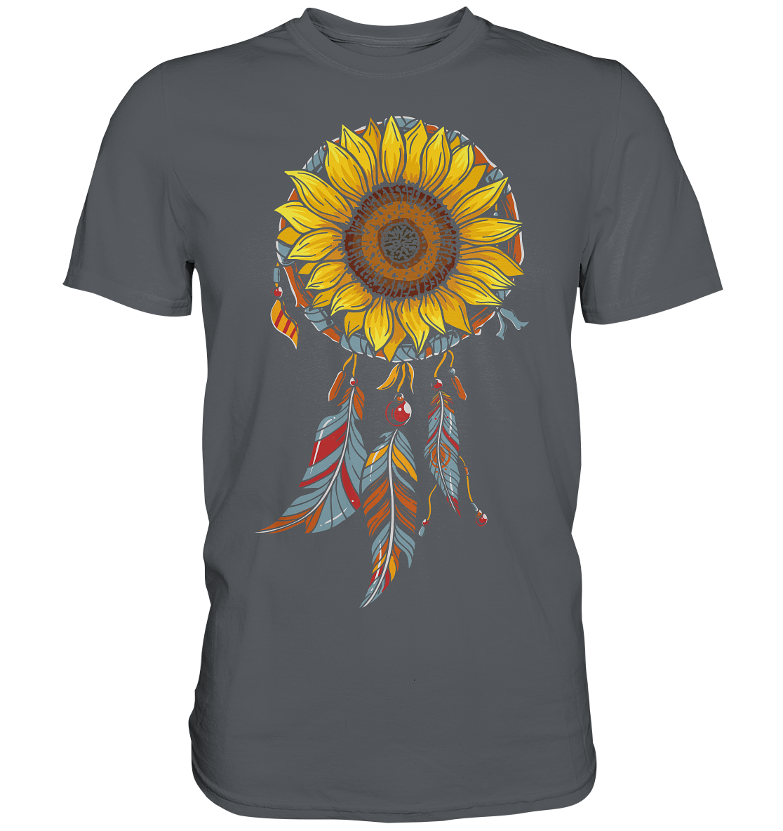 Traumfänger Sonnenblumen Shirt Gärtner Geschenk Garten