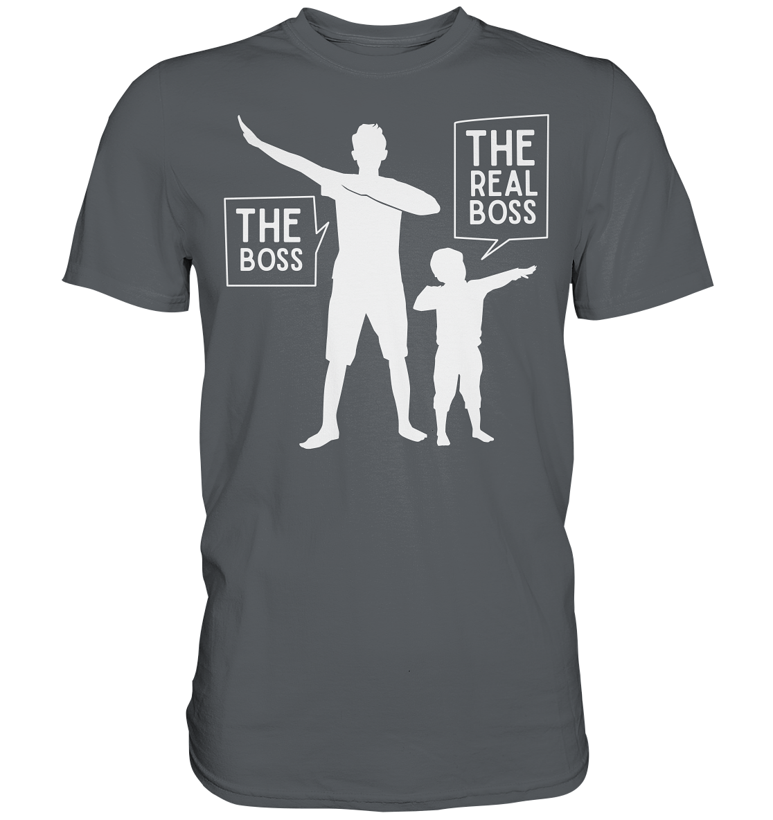 Vater Sohn Dabbing Papa und Kind T-Shirt