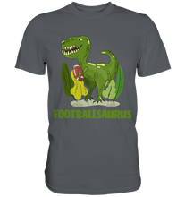Laden Sie das Bild in den Galerie-Viewer, Dino American Football Dinosaurier T-Shirt
