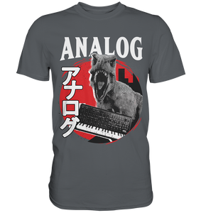 Synthesizer Japan Trex Modular Analog Dinosaurier T-Shirt