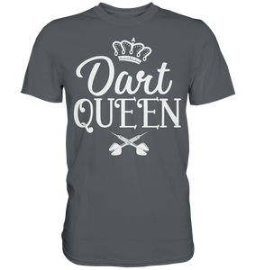 Dart Queen Frau Dartspielerin Darts T-Shirt