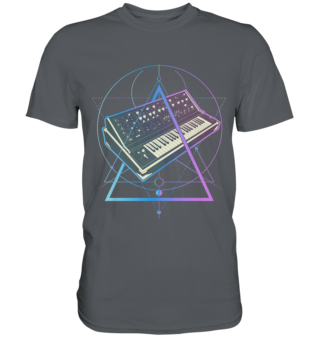 Synthesizer Analog Modular Pastel Goth Synth T-Shirt
