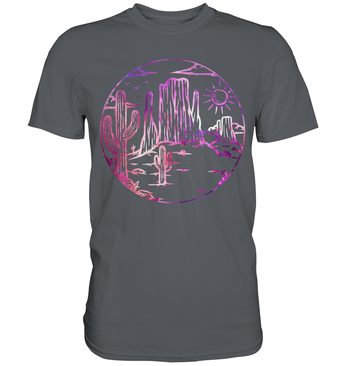 Sukkulenten Kakteen Wüste Pflanzen Kaktus T-Shirt