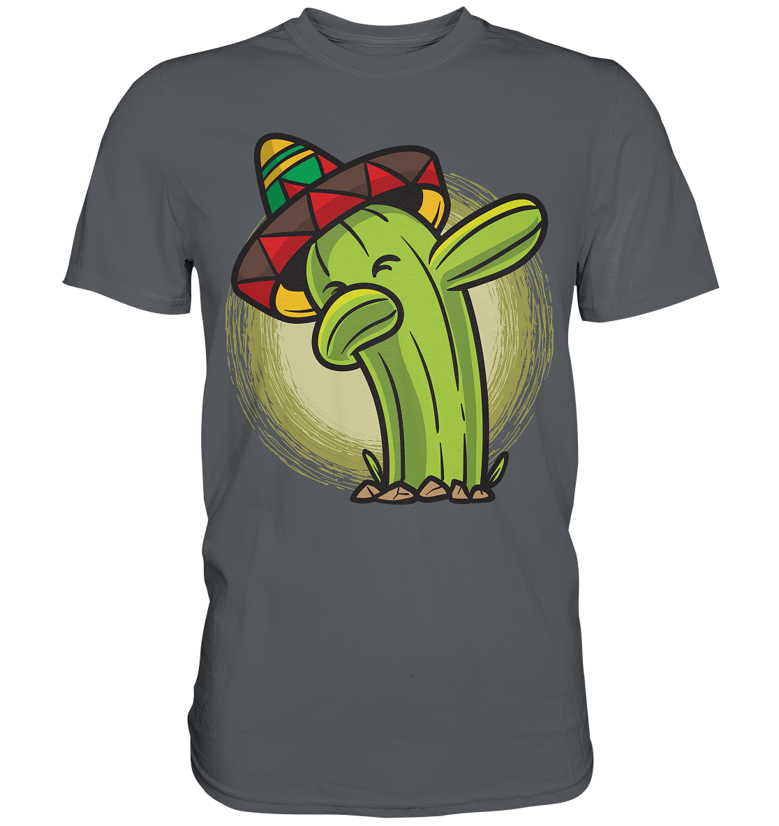 Dabbing Kaktus Sombrero T-Shirt