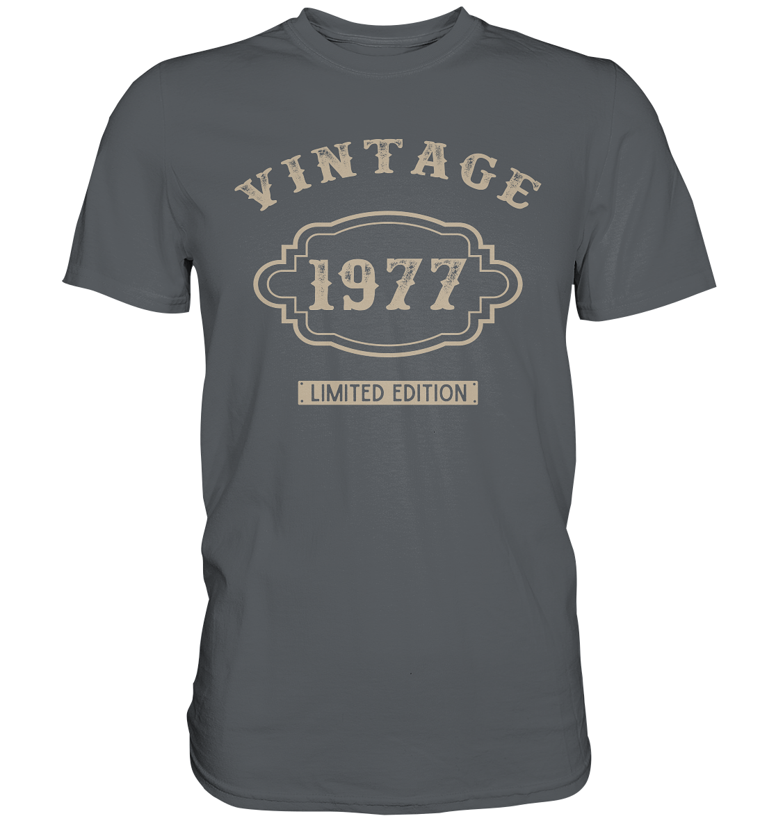 Vintage personalisiertes Geburtstagsshirt Herren Limited Edition