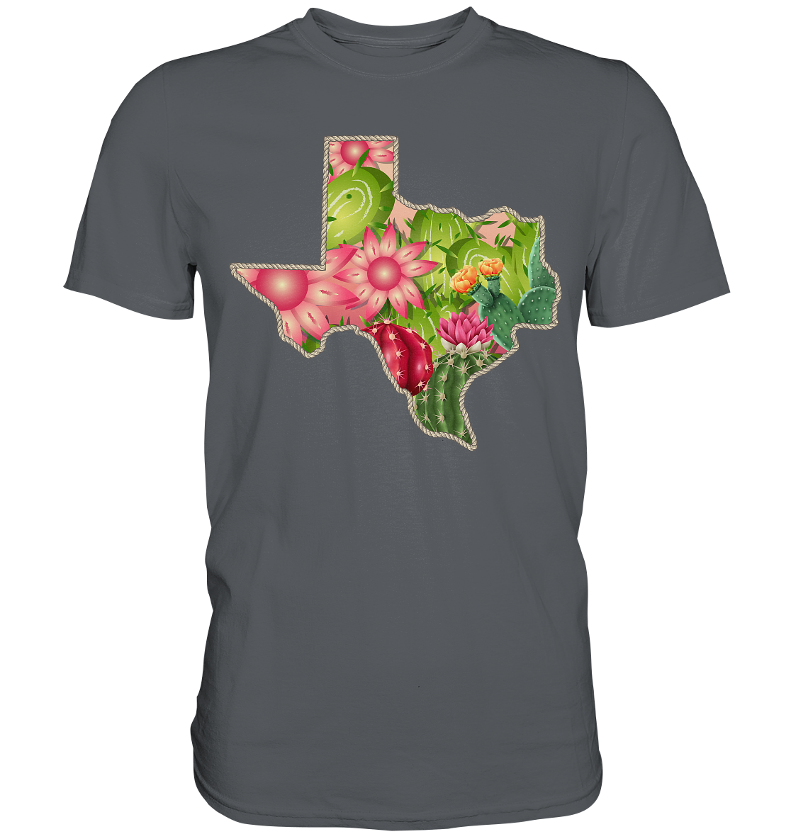 Texas Sukkulenten Kakteen Pflanzen Kaktus T-Shirt