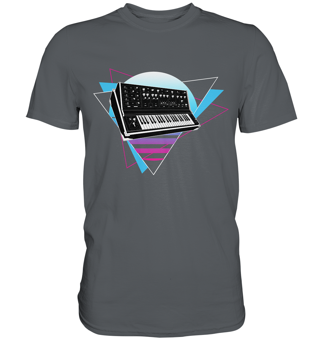 Modularer Synthesizer Analog Vaporwave Techno T-Shirt