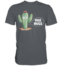 Laden Sie das Bild in den Galerie-Viewer, Kaktus Umarmung Lustiges Pflanzen T-Shirt
