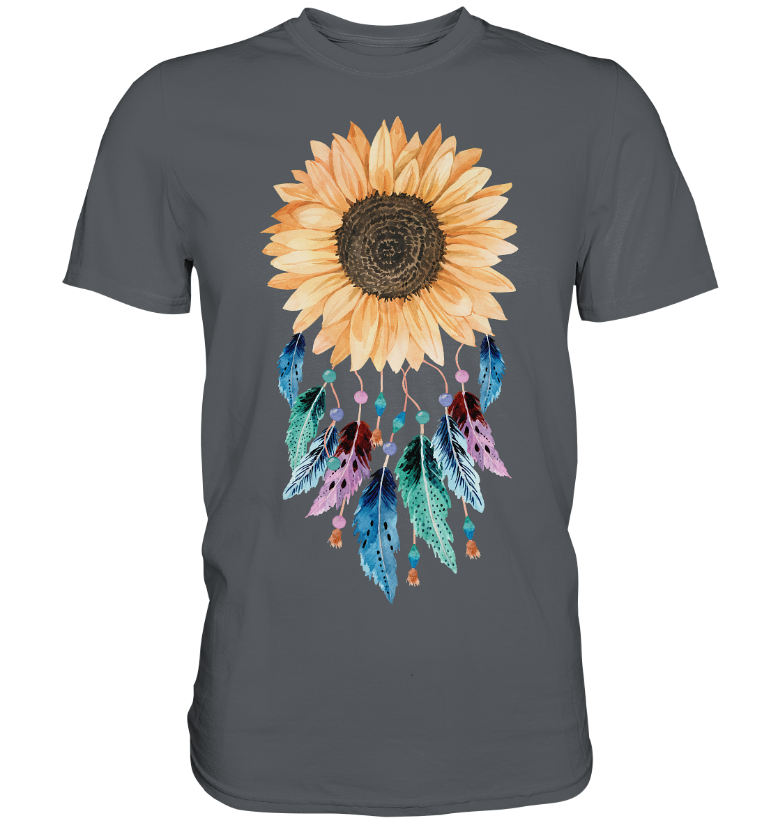 Traumfänger Sonnenblumen T-Shirt Gärtner Geschenk Garten