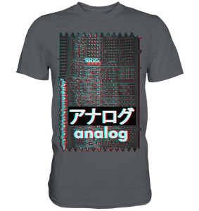 Synthesizer Glitch Japan Analog Modular Synth T-Shirt
