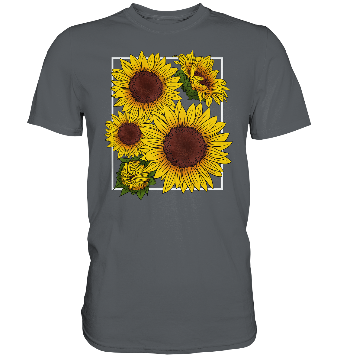 Sonnenblumen T-Shirt Gärtner Geschenk Garten