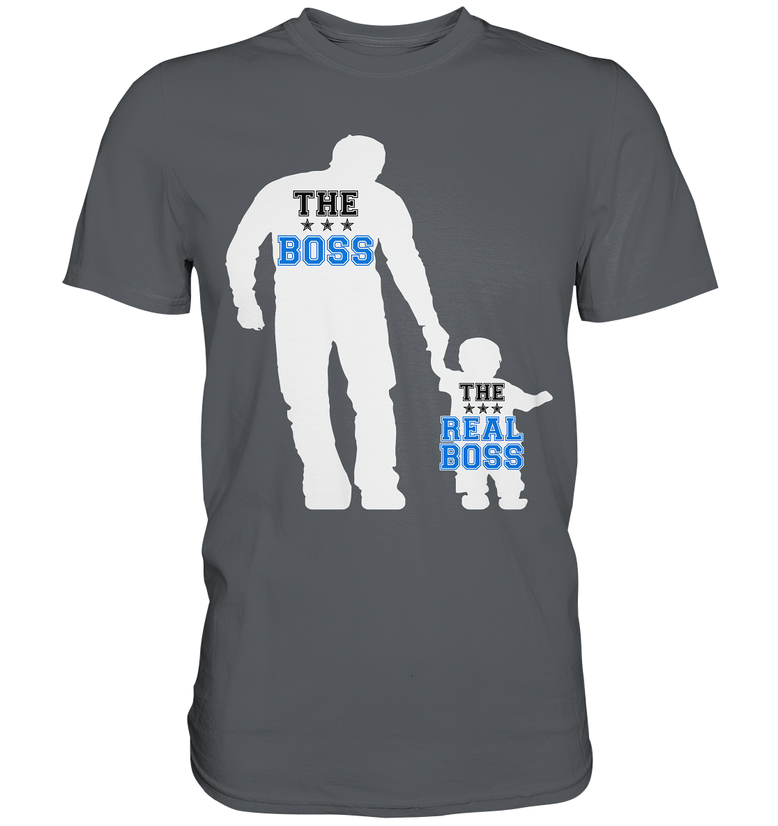 Vater und Sohn Real Boss Partner Herren Premium Shirt
