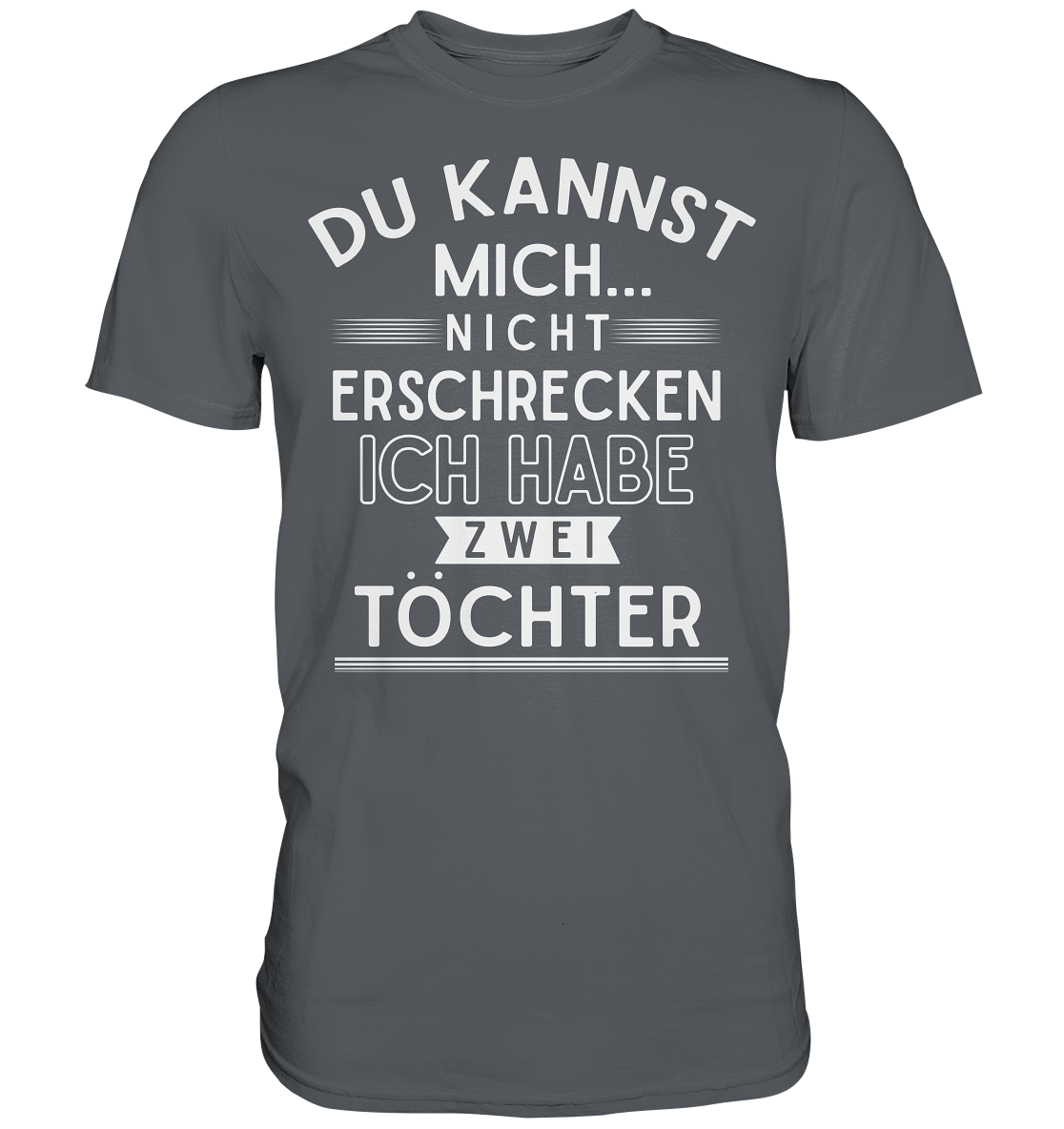Vater von zwei Töchtern T-Shirt