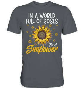 Sonnenblumen Motivation T-Shirt Lustiges Garten Geschenk Gärtner