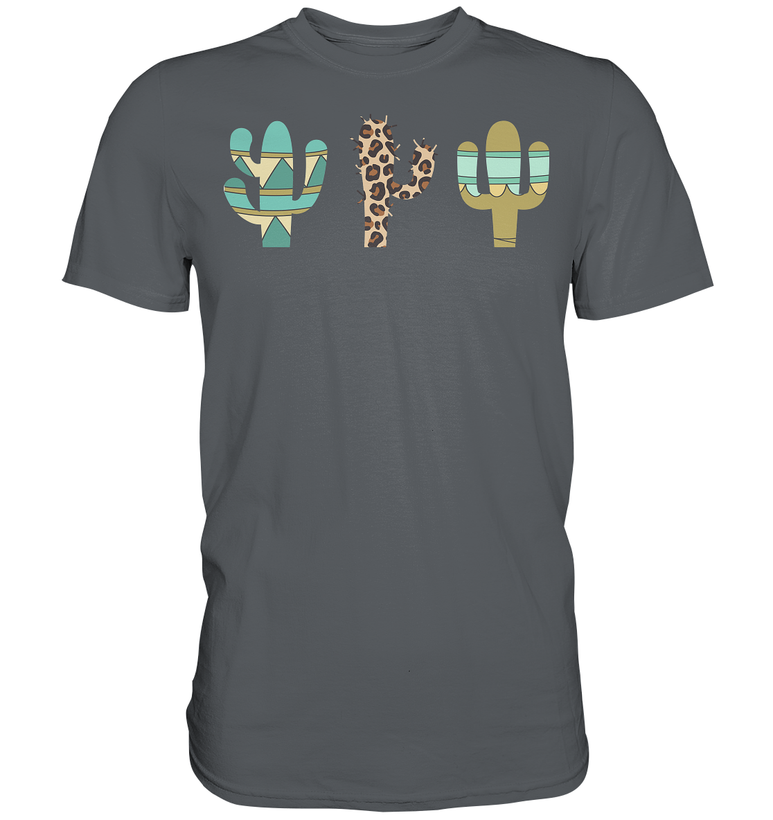 Kaktus Leopard Sukkulenten T-Shirt