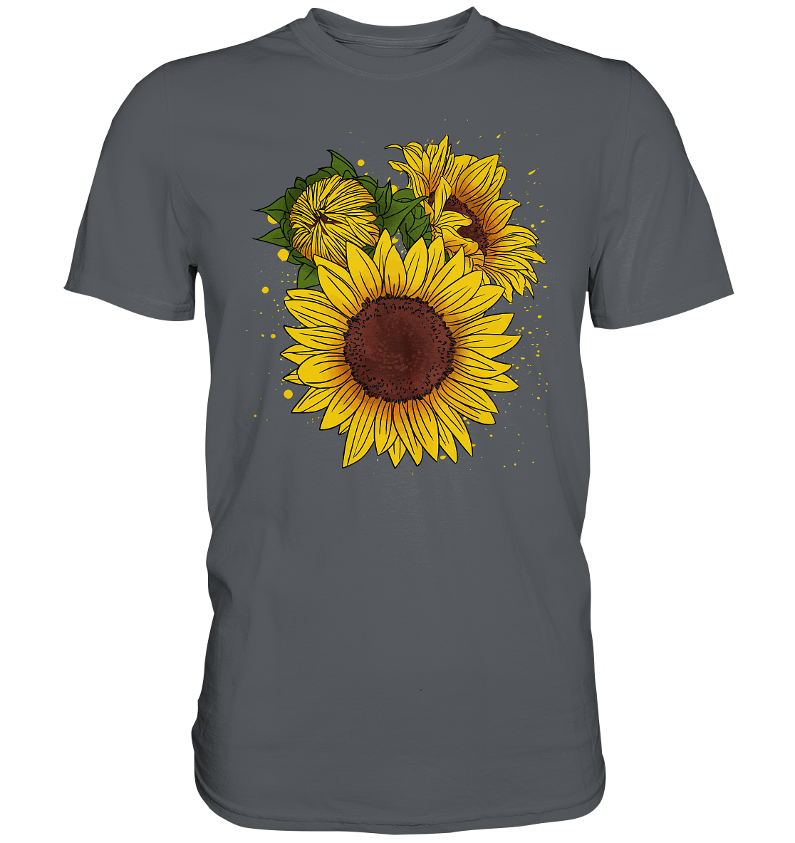 Sonnenblumen Shirt Garten Geschenk Gärtner
