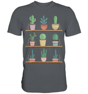 Kaktus Pflanzen Sukkulenten T-Shirt