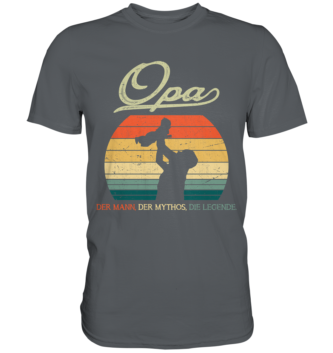Opa Enkel Enkelkind Vatertag Geschenk T-Shirt