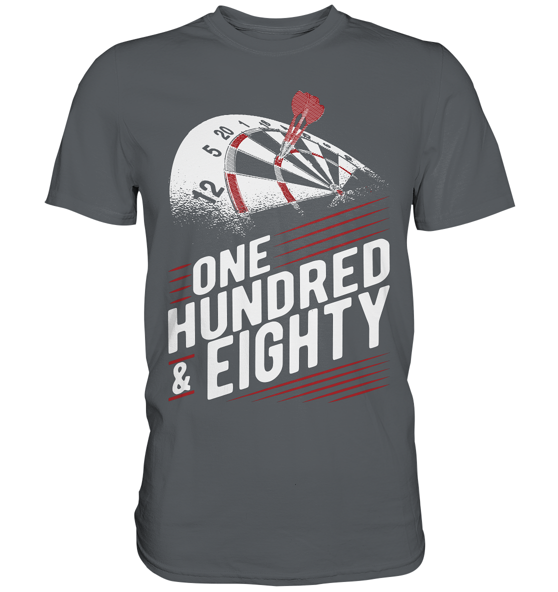 Vintage Dart Dartscheibe 180 Darts T-Shirt