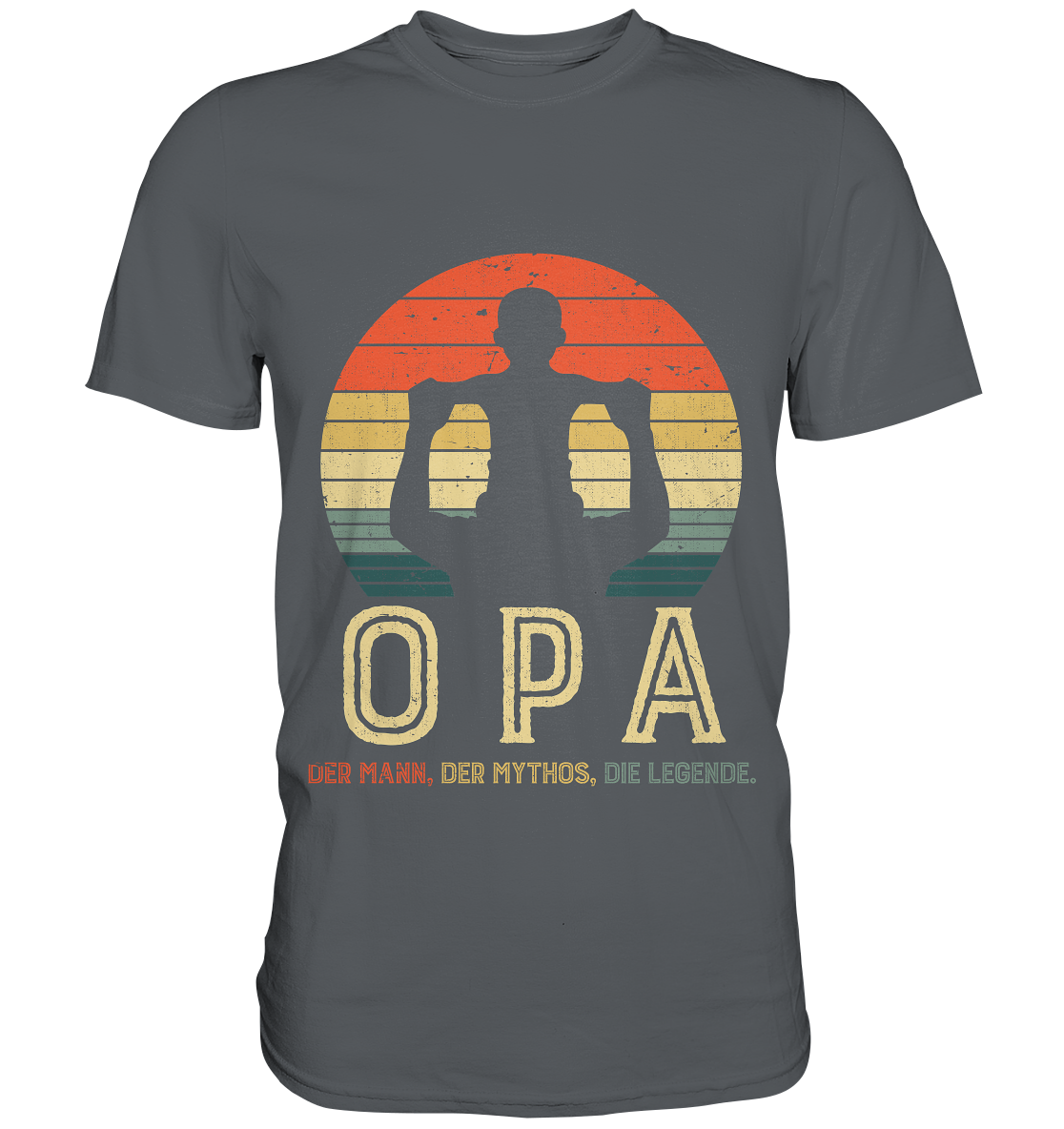 Opa und Enkel Liebe Herren Premium T-Shirt