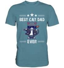 Laden Sie das Bild in den Galerie-Viewer, Bester Katzen Vater T-Shirt Lustige Katze Papa
