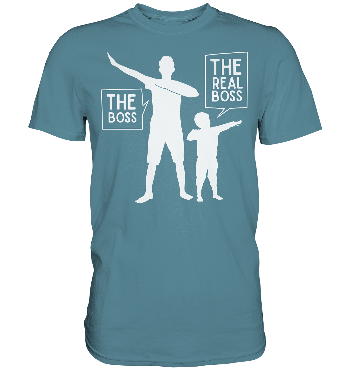 Vater Sohn Dabbing Papa und Kind T-Shirt