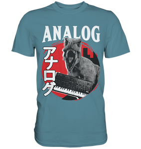 Synthesizer Japan Trex Modular Analog Dinosaurier T-Shirt