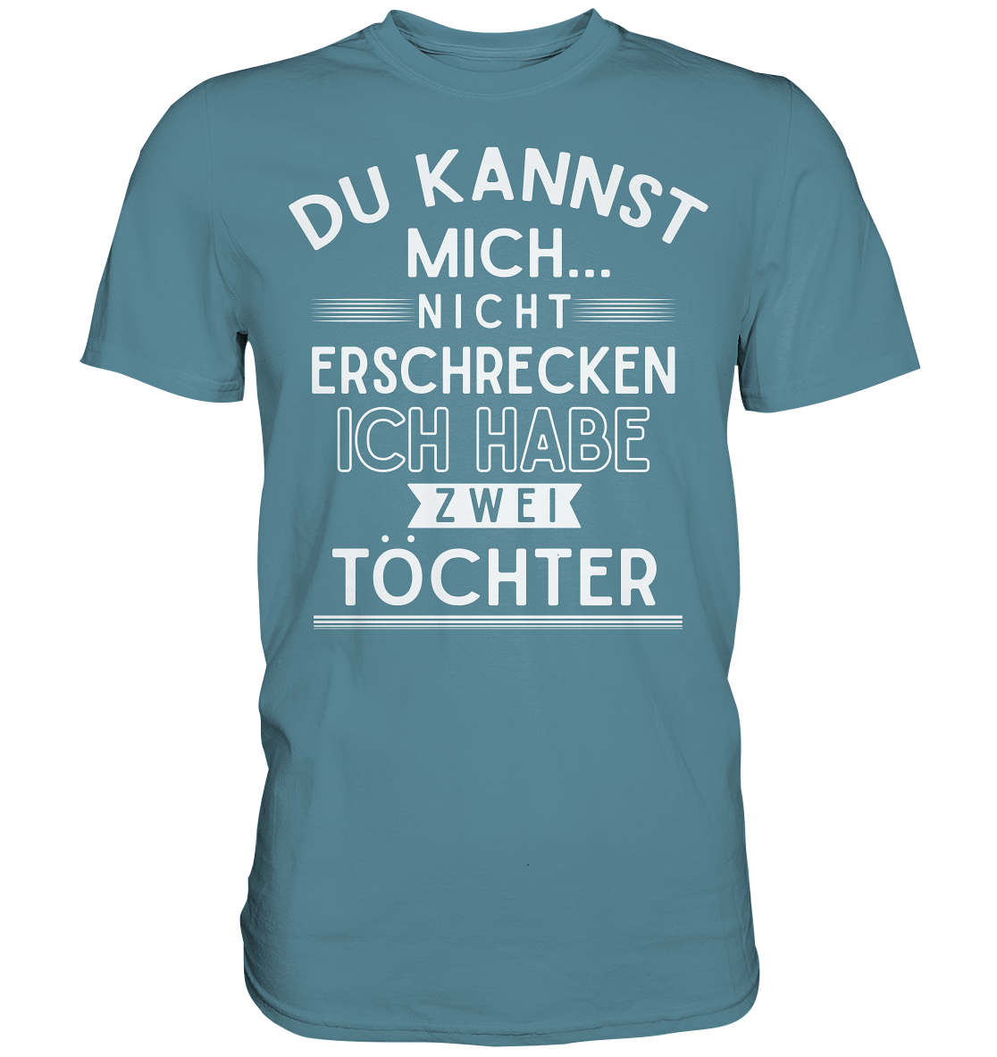 Vater von zwei Töchtern T-Shirt