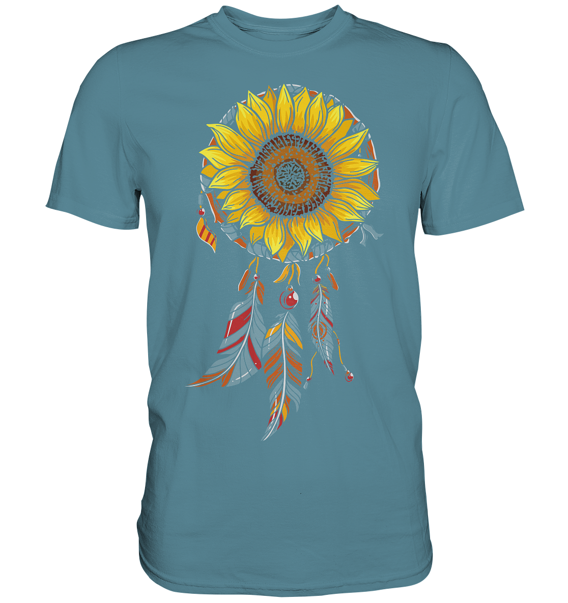 Traumfänger Sonnenblumen Shirt Gärtner Geschenk Garten