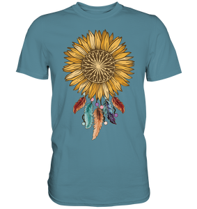 Dreamcatcher Sonnenblumen T-Shirt Garten Traumfänger Motiv Gärtner Geschenk