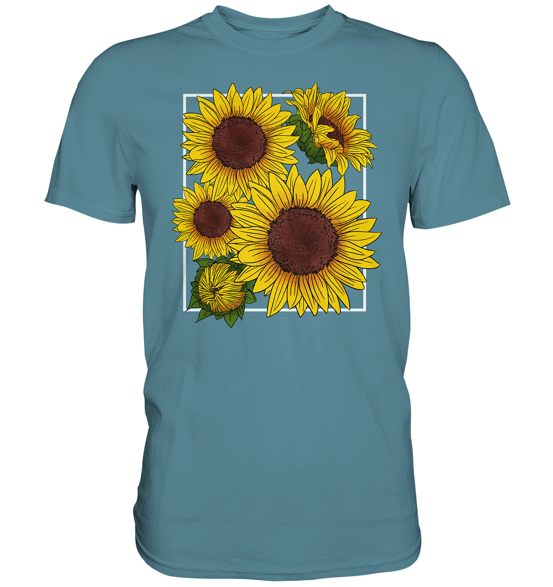 Sonnenblumen T-Shirt Gärtner Geschenk Garten