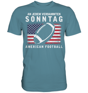 American Football Fan Sonntag Spieltag T-Shirt