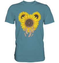 Laden Sie das Bild in den Galerie-Viewer, Sonnenblumen Gärtner Shirt Garten Motiv
