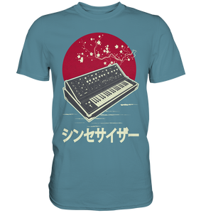 Synthesizer Keyboard Analog Modular Japanese Synth T-Shirt