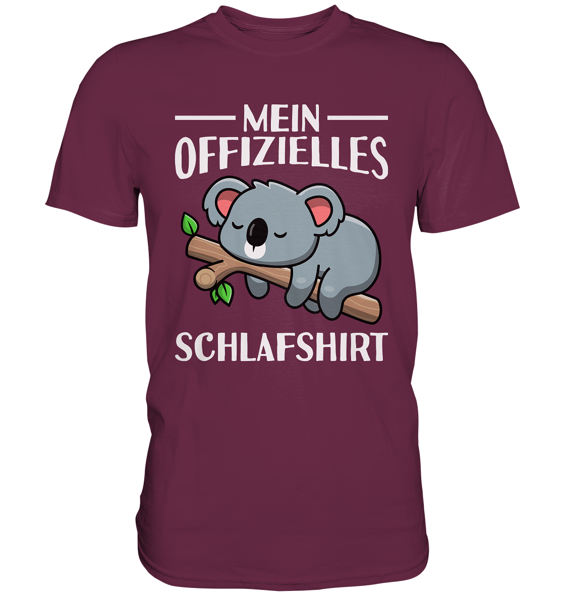Offizielles Schlafshirt Nachthemd Schlafanzug Pyjama Koala T-Shirt