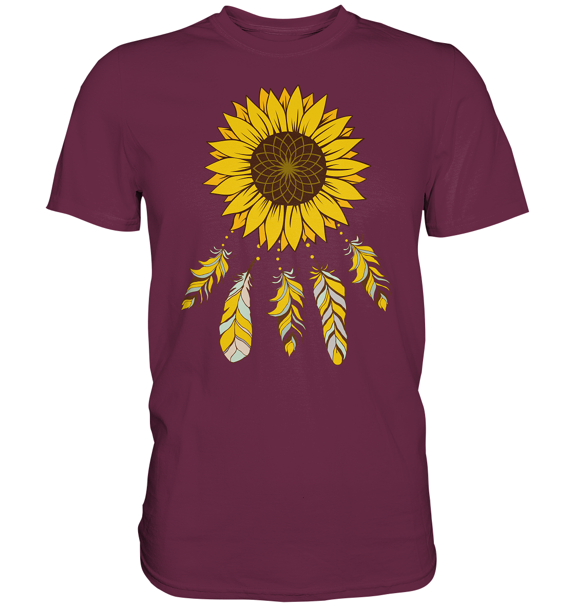 Traumfänger Sonnenblumen T-Shirt Garten Motiv Gärtner Geschenk