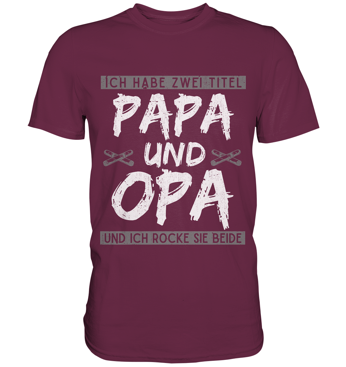 Opa rockt Herren Premium T-Shirt
